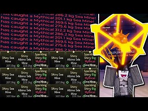 *NEW* HOW TO FARM SEA MINES FAST in FISCH! ROBLOX