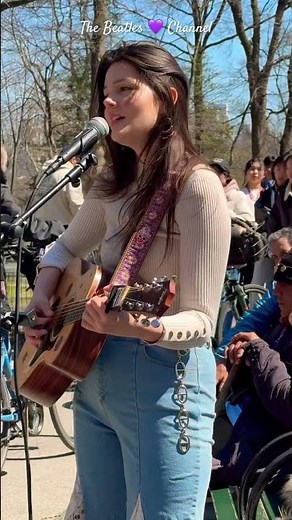Across The Universe (Beatles)💜 Star Spann at Strawberry Fields. Central Park.NYC