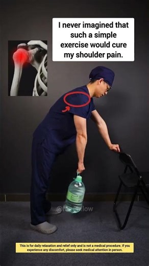 The easy water bottle shoulder workout.