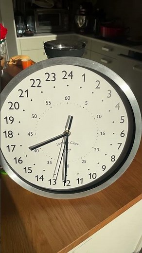 Finally a 24 hour analog clock