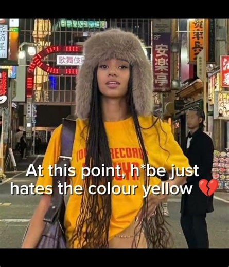 No doubt, h*be dislikes yellow 😔💔
