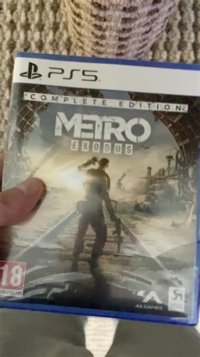 Распаковка Metro Exodus PS5