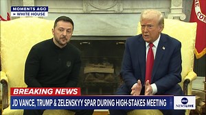 196K views · 2.2K reactions | President Trump and Vice President Vance sparred with Ukrainian President Zelenskyy during a high-stakes meeting at the White House. ABC News' Karen Travers says that in her years of covering the White House, she has never seen an exchange like this. Live updates: https://abcnews.go.com/Politics/live-updates/trump-2nd-term-live-updates/?id=119115308 | ABC News | Facebook