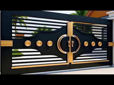 100 Modern Gate Design Trends 2025 | Luxury Sliding, Wooden & Iron Entrance Inspirations