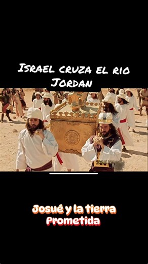 Lo que parecía imposible se convirtió en un milagro! 😭🙏 Cuando los sacerdotes que llevaban el arca del pacto pisaron las aguas del Jordán, el río se detuvo por el poder de Dios. Los sacerdotes permanecieron firmes en medio del río mientras todo Israel cruzaba en seco hacia la Tierra Prometida. ¡Hombres, mujeres y niños avanzaban porque Dios había abierto el camino! Lo que antes era un obstáculo ahora era el camino hacia una promesa. ✨ Reflexión: Cuando Dios te guía, no te detengas por lo que t