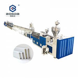 [Hot Item] PS Foaming Frame Profile Extrusion Production Line White PS Polystyrene Baseboard Skirting Board Moulding Making Machine