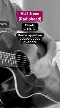 All I Need - Radiohead | Guitar Tutorial