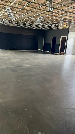 This project consisted of removing tile grout and carpet glue in areas. Filling in pits and cracks. Then we went through the polishing process to give this slab for Black Frog Arms a durable finish. Black Frog Arms will be opening fairly soon! It is going to be a new gun store / shooting range in Murfreesboro TN. Local family owned company with great deals coming soon! Check them out! #polishedconcrete #crackrepair #concrete | UpCrete LLC