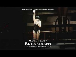 [RARE] Mariah Carey - Breakdown (Live in Sydney, Butterfly Tour - 1998) UNHEARD SOUNDBOARD