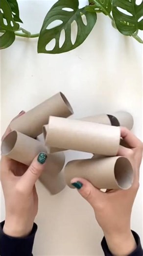 DIY Flower decoration with Toilet Paper rolls 🌸 Easy Upcycle Craft #recycledcrafts
