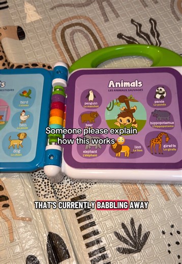 This interactive touch-and-read book is either the craziest kids learning toy I’ve ever seen… or I’m just very easily impressed 😂 You literally touch the picture on the page and it reads it out loud 🤯 Such a clever educational toy for toddlers. #TikTokShop #LearningToy #InteractiveBook #ToddlerLearning #EducationalToys