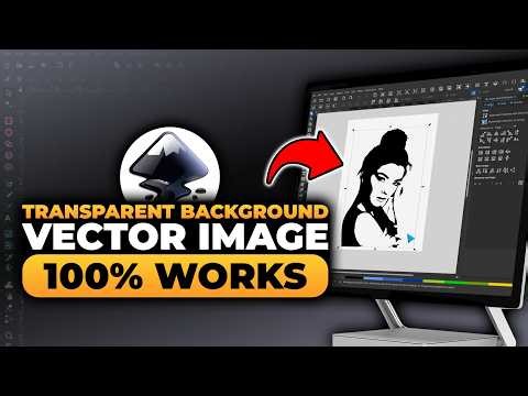 Transparent Background Inkscape Vector Image (FAST & EASY) | 100% WORKS | NO Yapping, To The Point!
