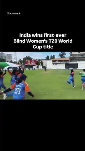 India wins First-Ever Blind Women’s T20 World Cup Title
