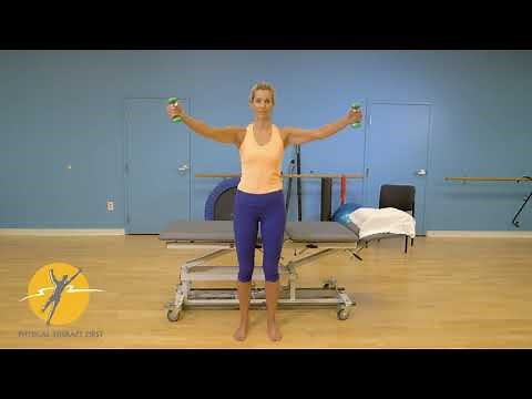 Shoulder - Abduction in scaption with weights