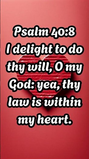 Psalm 40:8 | Joy in God’s Will