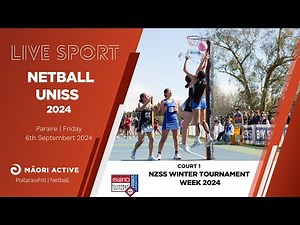 Finals Day Court 1 | UNISS Netball Championship 2024 | NETBALL