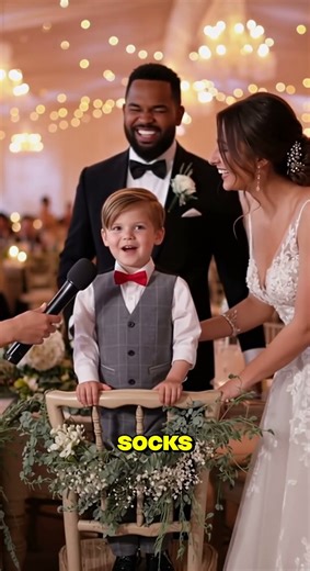 Groom's Face When The Ring Bearer Told The Truth 😱💍 #wedding #comedy