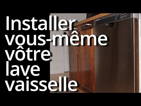 Install your dishwasher yourself.