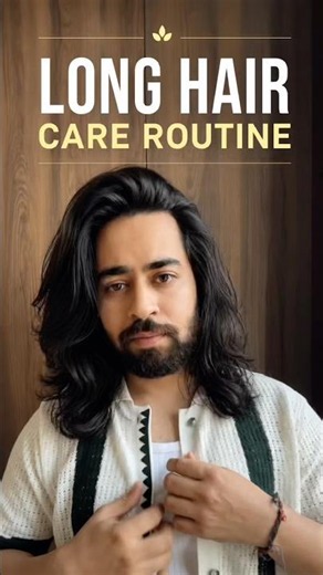 Long Hair Care Routine for Men