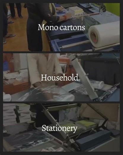 L Sealer Tunnel Machine 🔥 High Speed Shrink Wrapping #Shorts #PackagingMachine #Automation