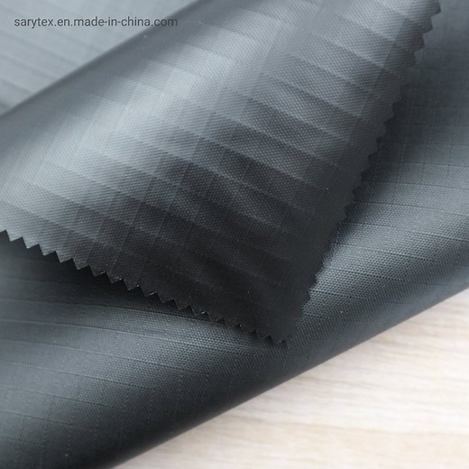 [Hot Item] 420d Nylon Ripstop Double Sided TPU Coating Fabric