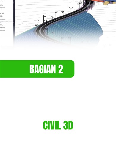 🔥 PAKET AUTOCAD CIVIL 3D TERLENGKAP! ✔ Tutorial step-by-step ✔ File latihan & template ✔ Siap dipakai proyek Hubungi: 085714920931 #produkdigital #engineeringtools #civilsoftware