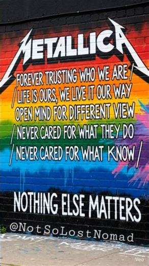 Nothing Else Matters - Metallica