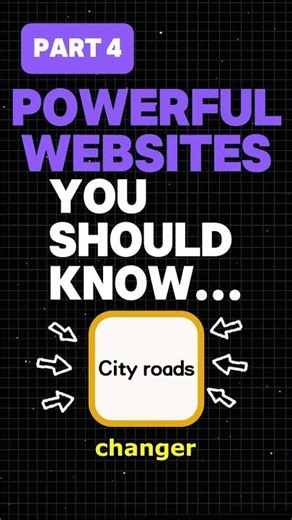 P4 Powerful websites 🎨This Website Turns Maps into Art. #map #shorts