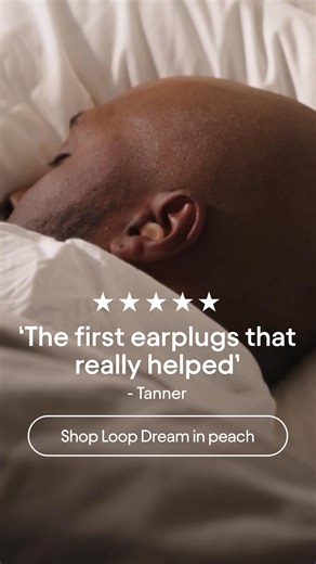 7.3K views | Everyone loves a good night’s rest ✨ Loop Dream™ earplugs help you sleep well consistently. You’ll love:  Powerful noise reduction ☁️ Comfy, custom fit  Stay stylish in soothing Peach 100-night hassle-free returns  Shop now. | Loop | Facebook