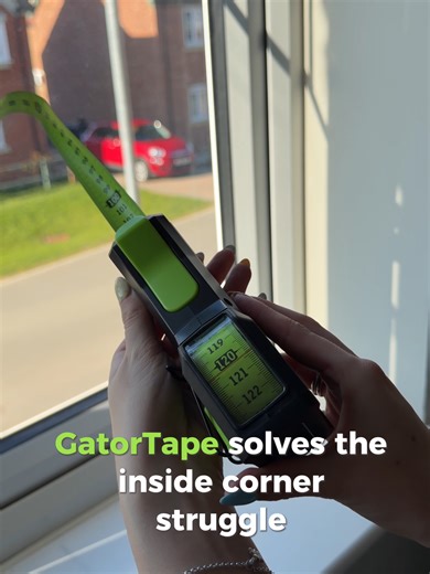 Ever feel like your measurements are always a little off, especially in those tricky corners? 😤 Say goodbye to measurement mishaps and hello to perfect precision. GatorTape is a total game-changer for anyone who's been frustrated by traditional tape measures! 💚🐊 Order now on TikTok shop with £5 off!! #GatorTape #DIYTools #HomeRenovation #ToolsOfTheTrade #TradeLife DIY tools | tape measure upgrade | builder tools | carpentry tools | tool gift ideas | home renovation tools | measuring tools | g