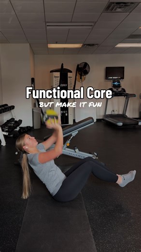 I don’t know about you, but sometimes I get bored of doing the same core exercises over and over again causing me to lack in my core training. This is a perfect core workout to switch things up a bit. This was fun and challenging and definitely made me excited to do it again! Let me know if you try it!! • #fitness #coreexercises #fyp #coreworkout #exercise