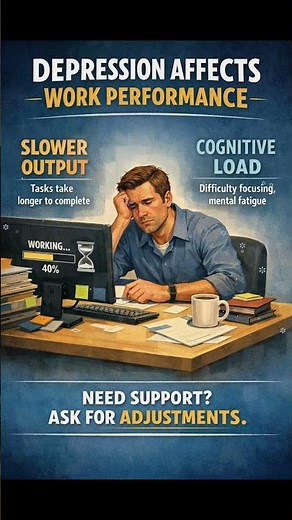 How Depression Affects Work Performance | Focus, Productivity & Mental Health at Work