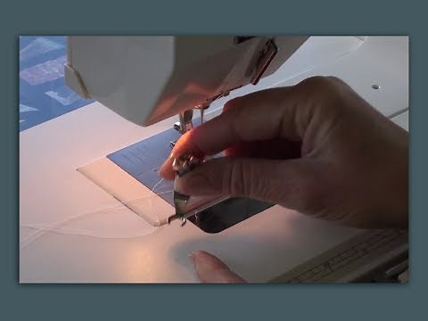 how to set up your sewing machine for free motion quilting