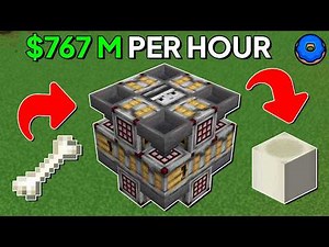 Fastest Bone Block Crafter | Donut SMP