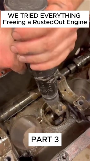 WE TRIED EVERYTHING Freeing a RustedOut Engine | Mechanical Tricks 1