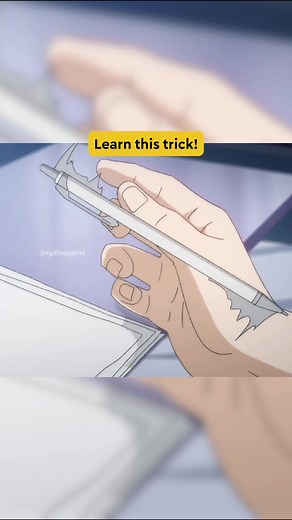 Learn How to Perform Anime Pen Spinning Tricks!