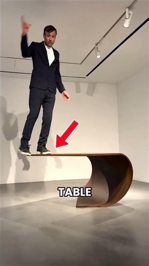 This Table Defies Physics