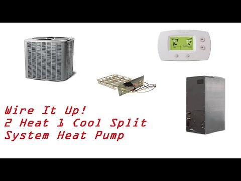 How to Identify and Wire a 2 Heat 1 Cool Air Source Heat Pump Unit
