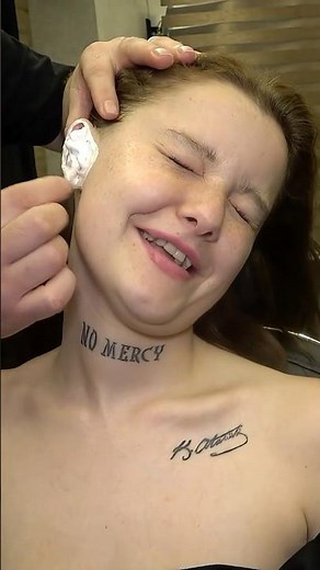 Relaxing FEMALE Body Masage , Ear Care & Hair Wash #asmr #cracks #tickle #shorts #hairWash #massage