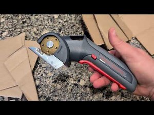 Review of NEW Electric Scissors: CUTS WELL!!