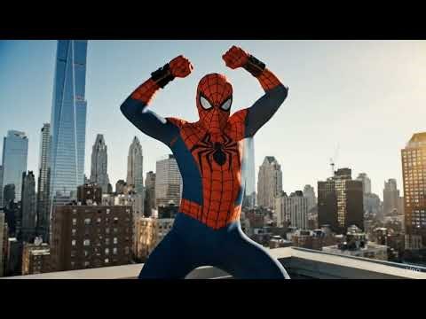 Epic Rooftop Superhero Animation | AI Cinematic Fight Scene