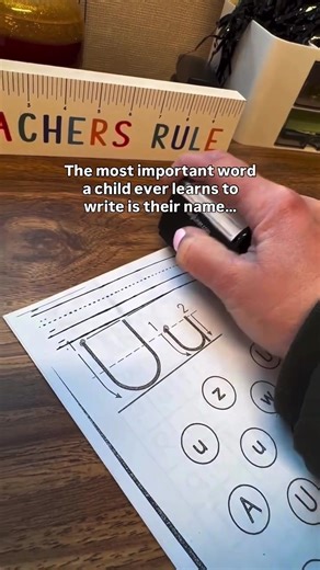 Before essays. Before spelling tests. Before math equations… it starts with identity, confidence, and the ability to put “this is mine” on the page. Name writing is one of the first building blocks of handwriting development. It teaches letter formation, spacing, fine motor control, and pride in their work. But for many kids today, writing their name neatly still feels hard…and that frustration shows up everywhere else. That’s why teachers love LegiLiner. With one quick roll, students get instan