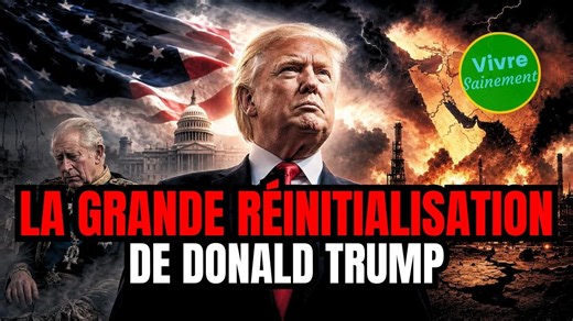 La grande réinitialisation de Donald Trump @Vivre sainement