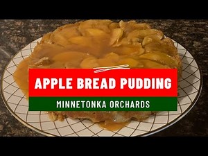 Apple Bread Pudding Recipe with Bourbon Caramel Sauce