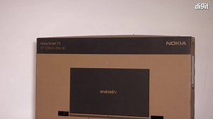 This is our unboxing and first look at the newly launched Nokia Smart TV running on Android TV 9. It brings with it support for Dolby Vision, Intelligent Dimming, Wide Colour Gamut along with support for streaming services like Netflix, Prime Videos, Hotstar and more. It has a 55-inch ADS panel, with a 4K resolution. | Digit