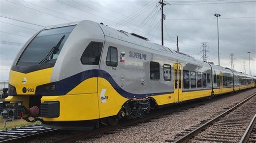 Hitting the tracks: DART's newest rail line trains will begin testing soon