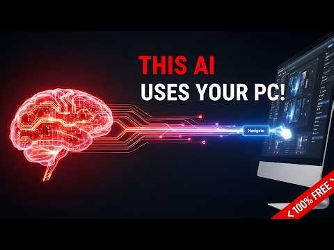 This FREE AI Uses Your Computer FOR YOU! 🤯 (INSANE New Open-Source Agent)