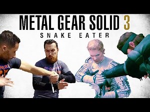 Metal Gear Solid CQC TECHNIQUES | Boss Disarms Snake