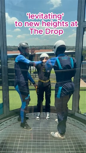 The Drop Indoor Skydiving on Instagram: "Levitating to new heights, no plane required. 😎 #TheDropIndoorSkydiving #WindTunnel #Levitating #learntofly #BodyFlight"