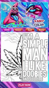 Unlock a world of relaxation and creativity with DarkColor Paint! | Fantasy Color Game